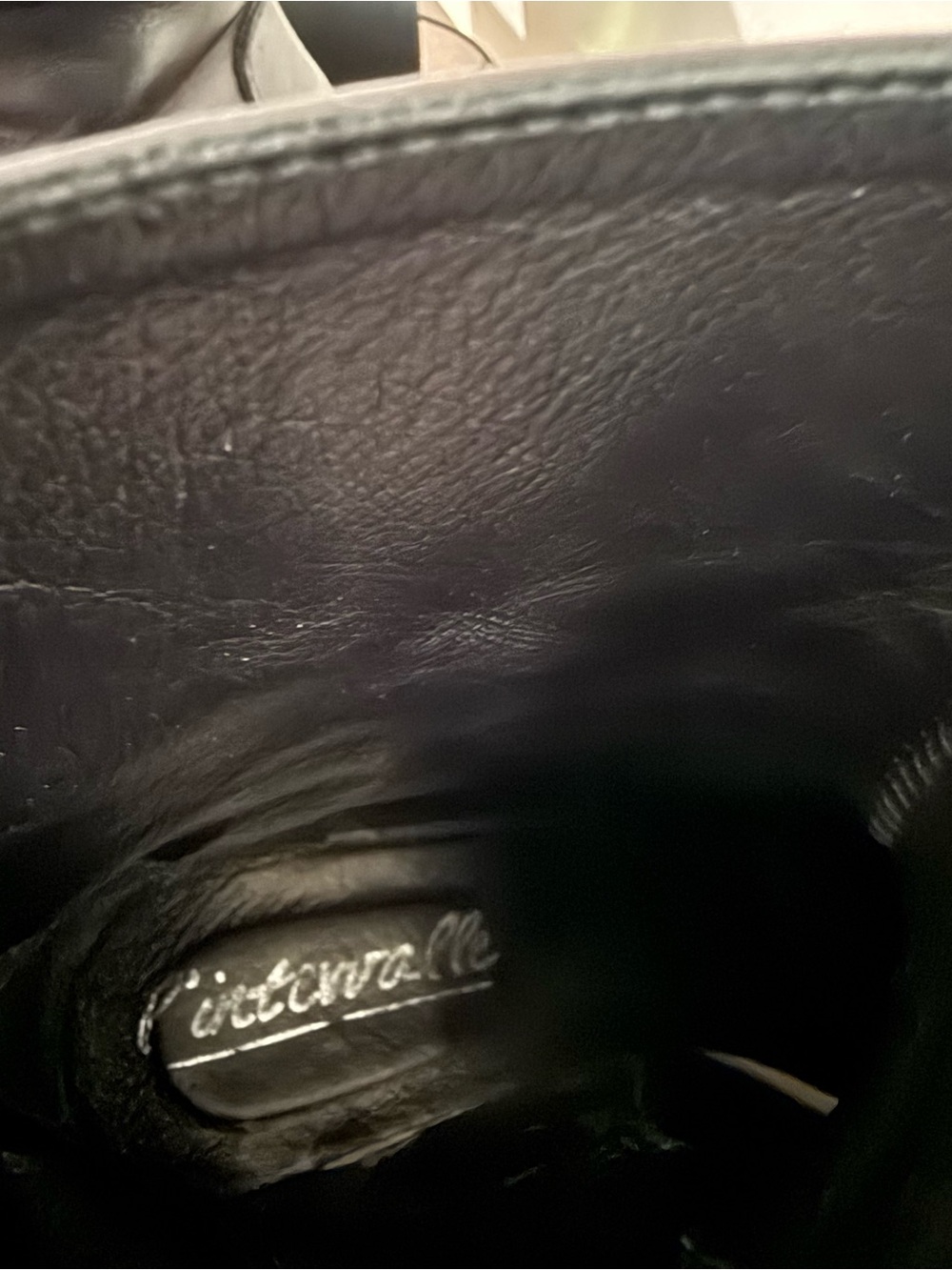 L'INTERVALLE Black Leather Platform Boots - EU 38 - Picture 3 of 14